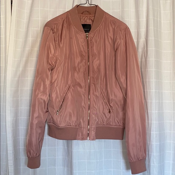 Dynamite pink bomber jacket - Picture 2 of 4